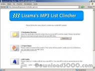 Lizamas MP3 List Clincher screenshot